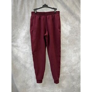 UA Fleece Jogger Burgundy | Men's Medium | Playback Perfect